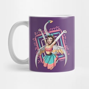 super cute dragon girl Mug